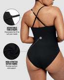 SculptEase U-Ring Ruched Shaping Swimsuit