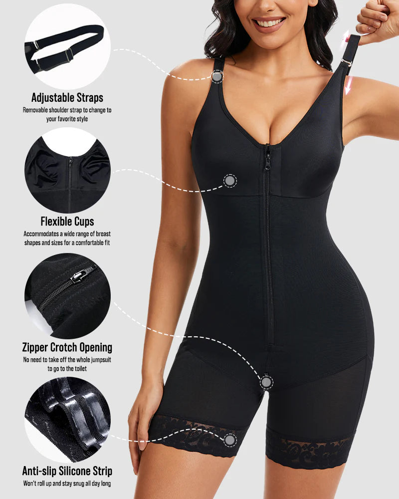 Full Size Zip-Butt Lift And Bust Lift