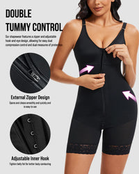 Full Size Zip-Butt Lift And Bust Lift