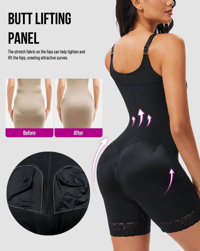 Full Size Zip-Butt Lift And Bust Lift
