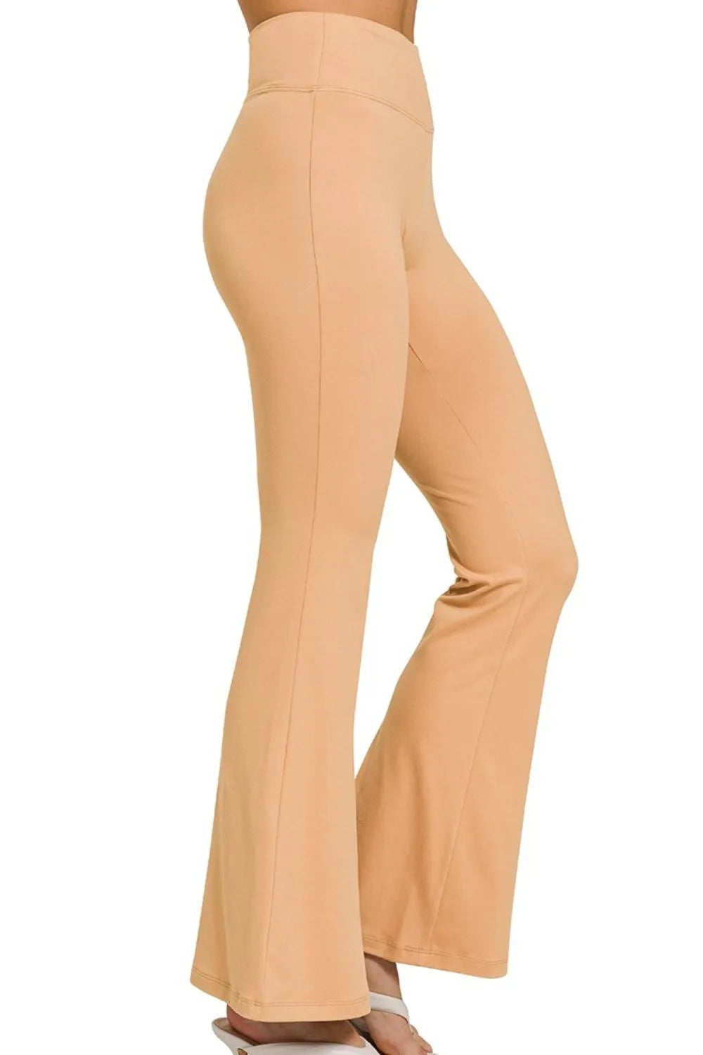 Zenana Buttery Soft Flare Leg High Waist Yoga Pants